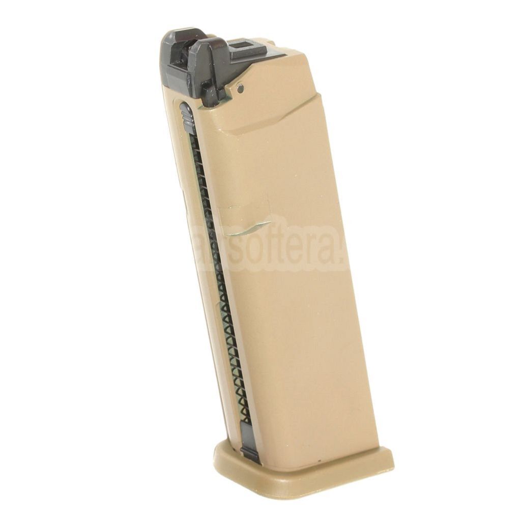 E&C 24rd Gas Magazin Geeignet für G17 G18C G34 G35 G-Serie GBB Pistolen Airsoft