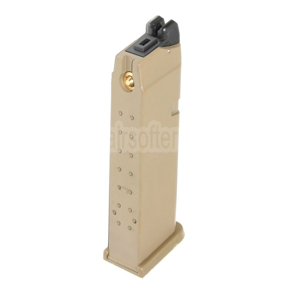 E&C 24rd Gas Magazin Geeignet für G17 G18C G34 G35 G-Serie GBB Pistolen Airsoft