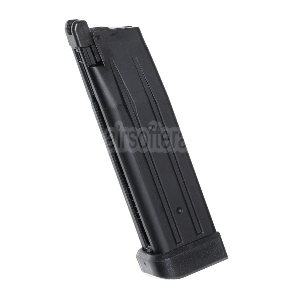 E&C 28rd Gas Magazin Geeignet für Hi-Capa Serie GBB Pistols Airsoft Black