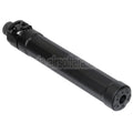 5KU 187mm Ryder 9 MP5 Schalldämpfer mit +12mm CW Rechtsgewinde Mündungsfeuerdämpfer Geeignet für WE (WE-TECH) MP5 Serie AEG SMG Gewehre Airsoft