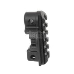5KU 20mm M1913 Picatinny Schienenschaftadapter Endkappe Geeignet für Umarex VFC MP5K PDW Serie GBB Gewehre Airsoft Schwarz