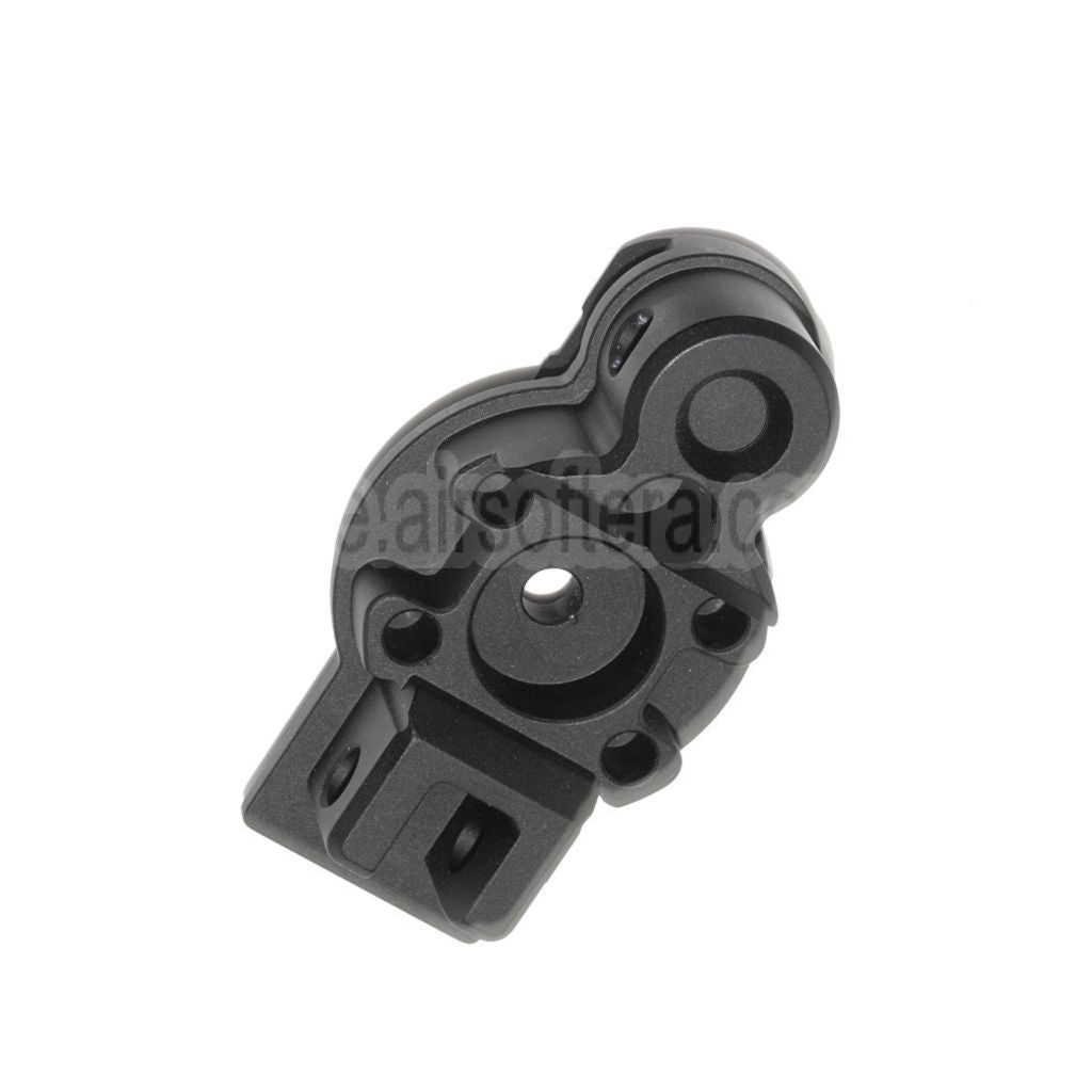 5KU 20mm M1913 Picatinny Schienenschaftadapter Endkappe Geeignet für Umarex VFC MP5K PDW Serie GBB Gewehre Airsoft Schwarz