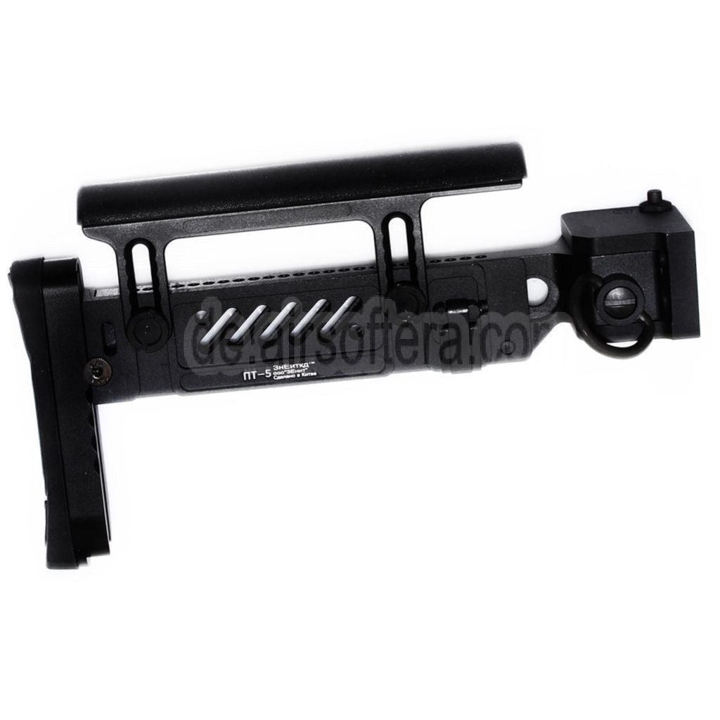 5KU PT-5 Seitlich klappbarer Schaft Geeignet für Tokyo Marui AKM Serie Gewehre Airsoft