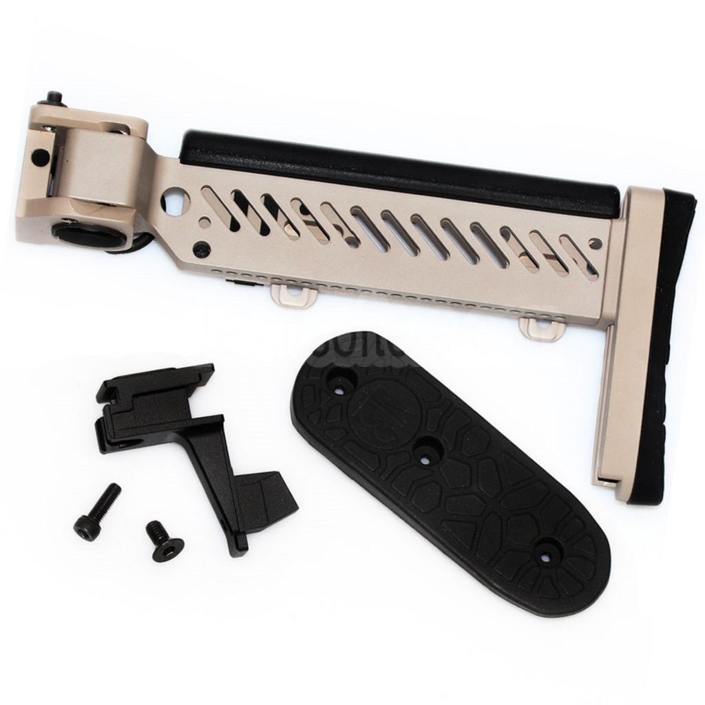 5KU PT-5 Seitlich klappbarer Schaft Geeignet für Tokyo Marui AKM Serie Gewehre Airsoft