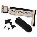 5KU PT-5 Seitlich klappbarer Schaft Geeignet für Tokyo Marui AKM Serie Gewehre Airsoft