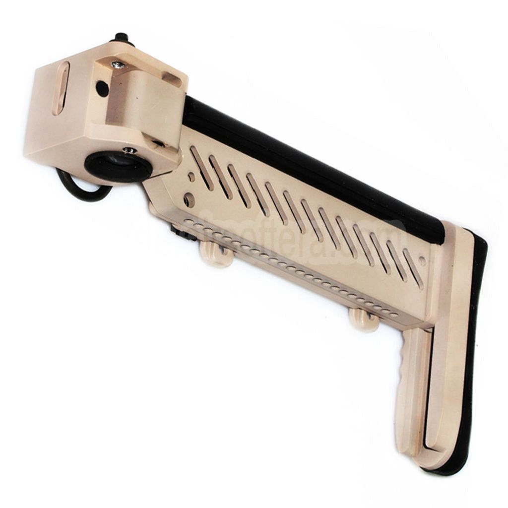 5KU PT-5 Seitlich klappbarer Schaft Geeignet für Tokyo Marui AKM Serie Gewehre Airsoft