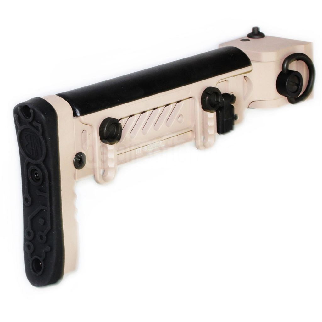 5KU PT-5 Seitlich klappbarer Schaft Geeignet für Tokyo Marui AKM Serie Gewehre Airsoft