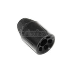 5KU 51mm SLR Stil Mündungsfeuerdämpfer Geeignet für -14mm CCW Gegen den Uhrzeigersinn Lauf Gewehre Airsoft Schwarz