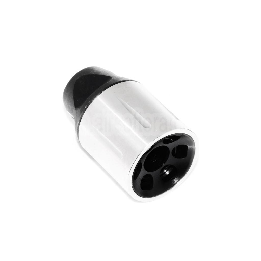 5KU 51mm SLR Stil Mündungsfeuerdämpfer Geeignet für -14mm CCW Gegen den Uhrzeigersinn Lauf Gewehre Airsoft Schwarz