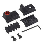 DOUBLE BELL Polymer Handstopper Kit Geeignet für M-Lok Handschutz Schienen system