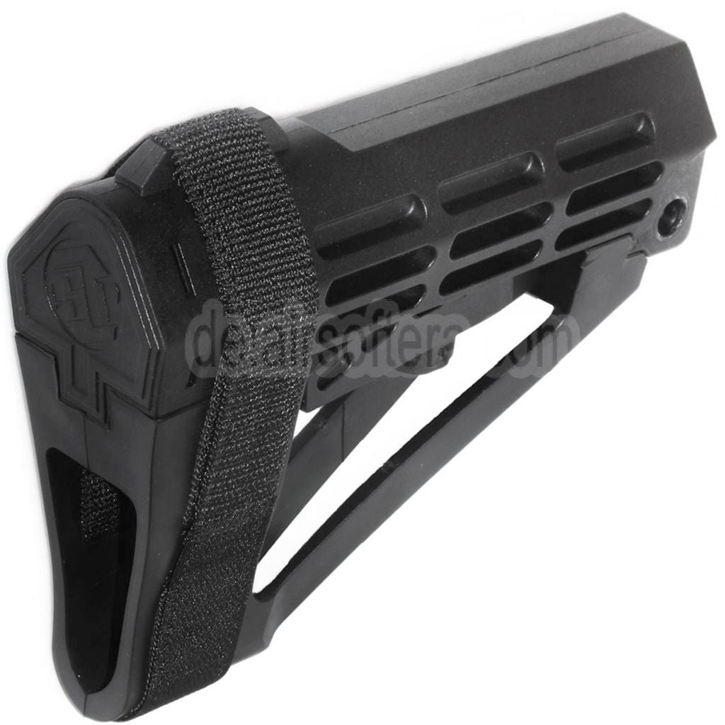 DOUBLE BELL 180mm Polymer Gewehrschaft Geeignet für M4 Serie GBB Gewehre Airsoft
