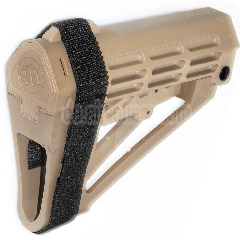 DOUBLE BELL 180mm Polymer Gewehrschaft Geeignet für M4 Serie GBB Gewehre Airsoft