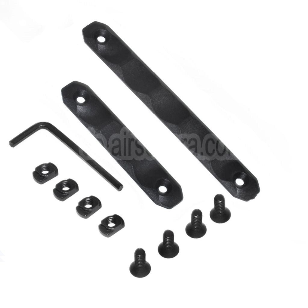 DOUBLE BELL 2 Stück Polymer M-Lok Schienenabdeckung Typ-D