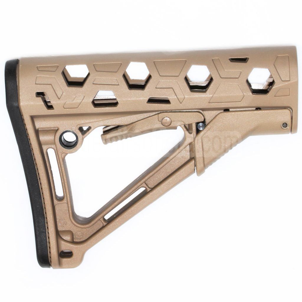 DOUBLE BELL 183mm Polymer Gewehrschaft Geeignet für M4 Serie GBB Gewehre Airsoft