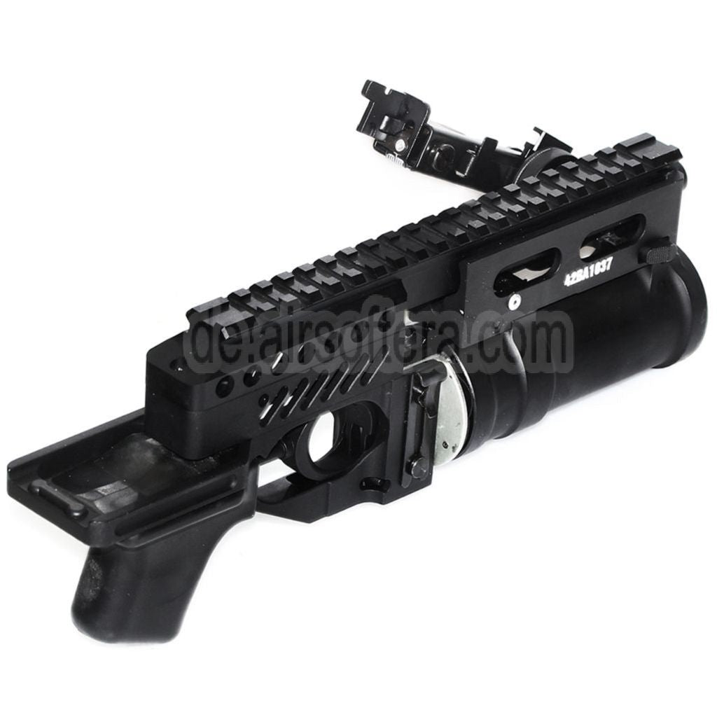 DOUBLE BELL GP-25A 40mm Granatwerfer Geeignet für AK Serie AEG Airsoft (für Unterlauf oder Eigenständige Verwendung)