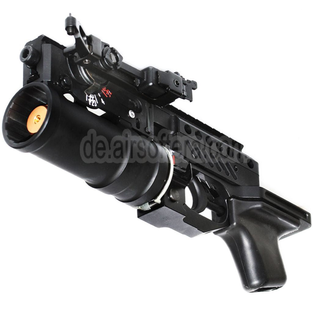 DOUBLE BELL GP-25A 40mm Granatwerfer Geeignet für AK Serie AEG Airsoft (für Unterlauf oder Eigenständige Verwendung)