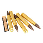 DOUBLE BELL 5 Stück Set Metall Dummy Shell Patronen geeignet für D-Boys DOUBLE BELL Kar-98K 98K Bolt Action Scharfschützengewehre Airsoft