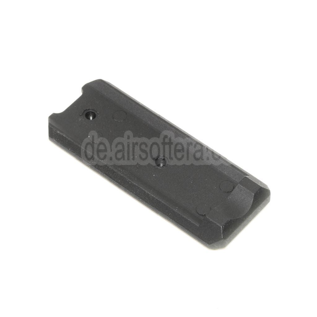 E&C Schienenabschnitt Geeignet für E&C Tokyo Marui Hi-Capa Serie GBB Pistolen Airsoft Schwarz