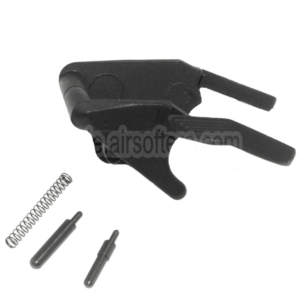 E&C Schlittensicherung Daumensicherung-Ambi Geeignet für E&C Tokyo Marui Hi-Capa Serie GBB Pistolen Airsoft Schwarz