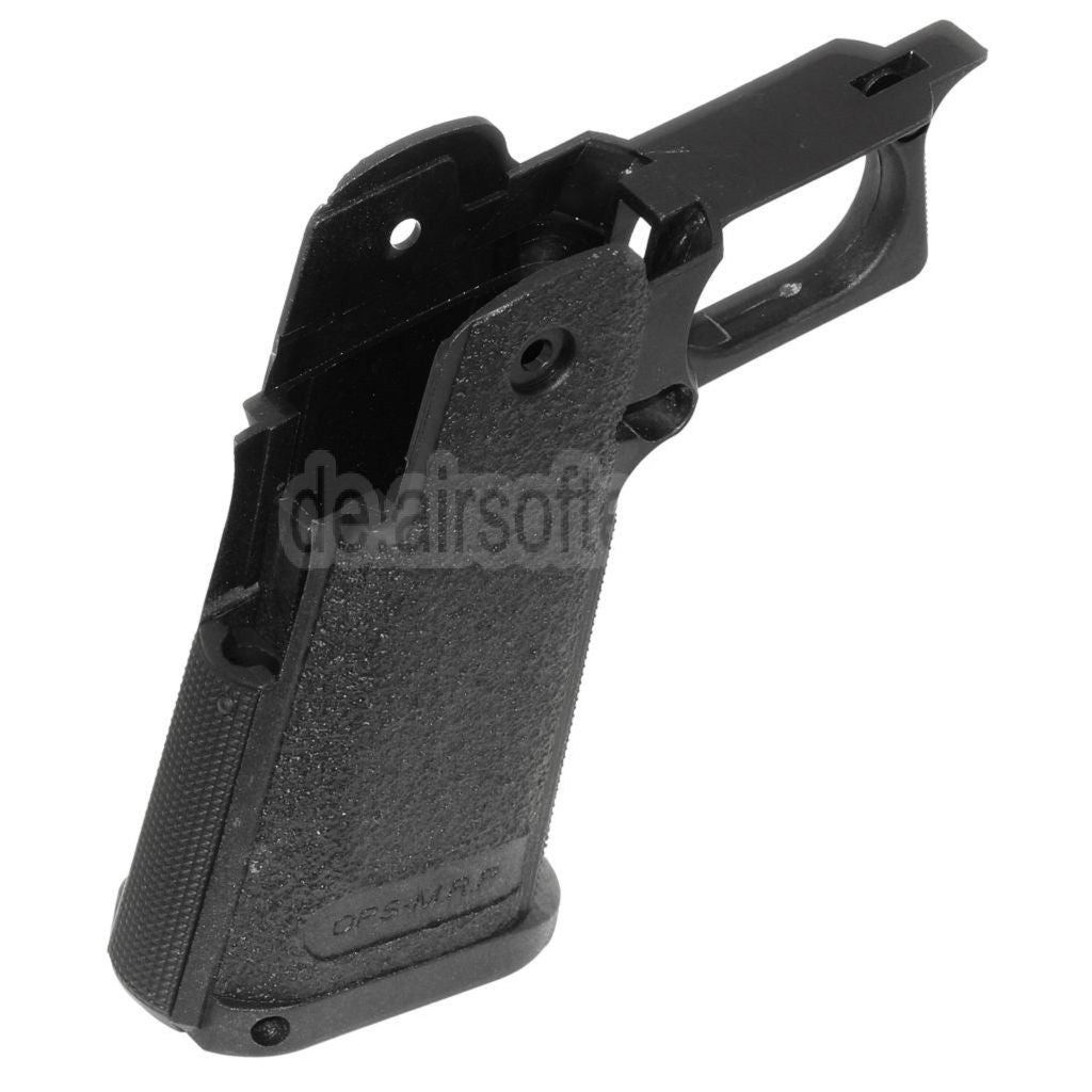 E&C Polymer Pistolengriff Geeignet für E&C Tokyo Marui Hi-Capa Serie GBB Pistolen Airsoft Schwarz
