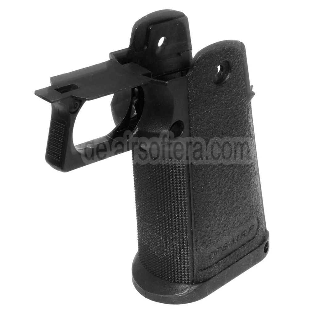 E&C Polymer Pistolengriff Geeignet für E&C Tokyo Marui Hi-Capa Serie GBB Pistolen Airsoft Schwarz