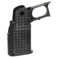 E&C Combat Master Polymer Pistolengriff Geeignet für E&C Tokyo Marui Hi-Capa Serie GBB Pistolen Airsoft Schwarz