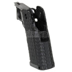 E&C Combat Master Polymer Pistolengriff Geeignet für E&C Tokyo Marui Hi-Capa Serie GBB Pistolen Airsoft Schwarz