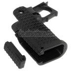 E&C Combat Master Polymer Pistolengriff Geeignet für E&C Tokyo Marui Hi-Capa Serie GBB Pistolen Airsoft Schwarz