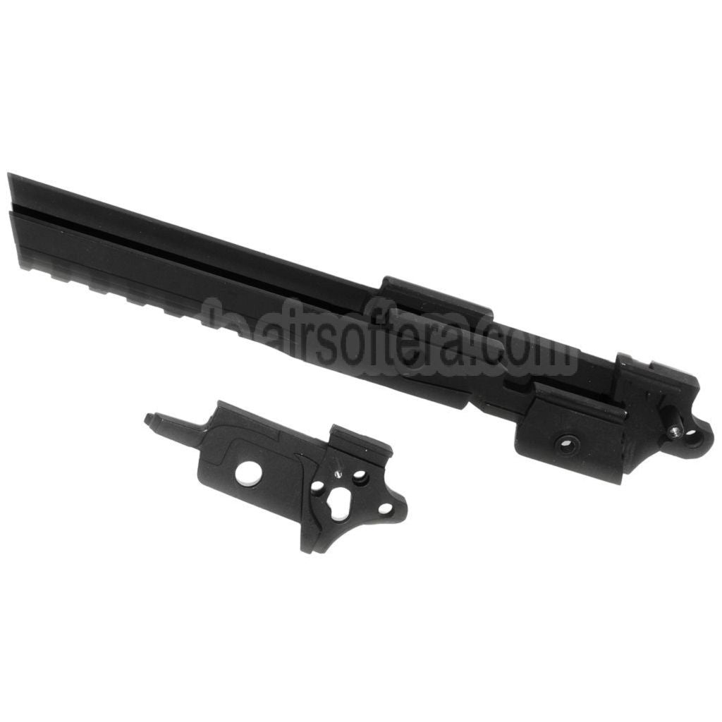 E&C Mittlerer Rahmen mit Under Rail Geeignet für E&C Tokyo Marui Hi-Capa 5.1 Serie GBB Pistolen Airsoft