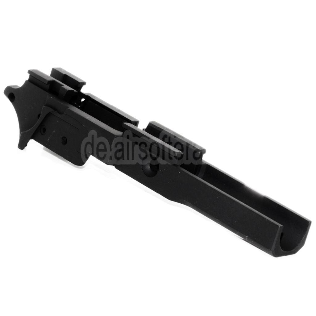E&C Mittlerer Rahmen Geeignet für E&C Tokyo Marui Hi-Capa 5.1 Serie GBB Pistolens Airsoft Schwarz