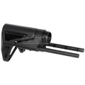 5KU SCW Einziehbarer PDW Schaft Geeignet für Tokyo Marui M4 MWS Serie GBB Gewehre Airsoft Schwarz