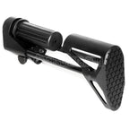 5KU SCW Einziehbarer PDW Schaft Geeignet für Tokyo Marui M4 MWS Serie GBB Gewehre Airsoft Schwarz