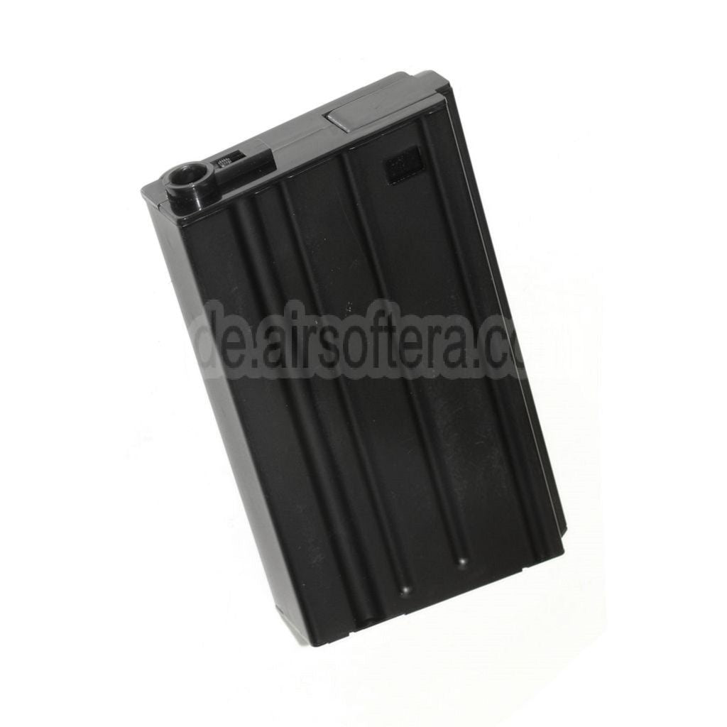 Battleaxe 450rd Hi-Cap Magazin Geeignet für JG Golden Eagle CYMA A&K G&P Tokyo Marui SR25 Serie AEG Gewehre Airsoft Schwarz