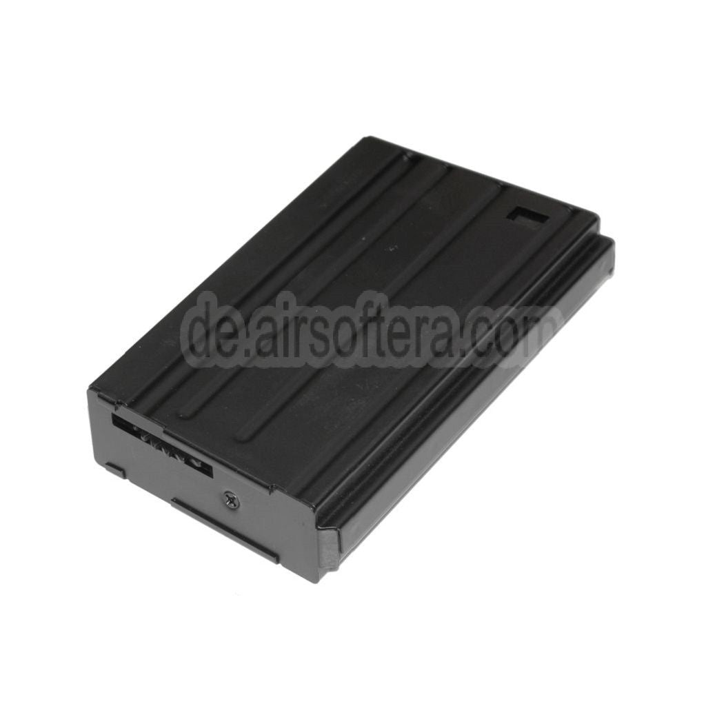 Battleaxe 450rd Hi-Cap Magazin Geeignet für JG Golden Eagle CYMA A&K G&P Tokyo Marui SR25 Serie AEG Gewehre Airsoft Schwarz