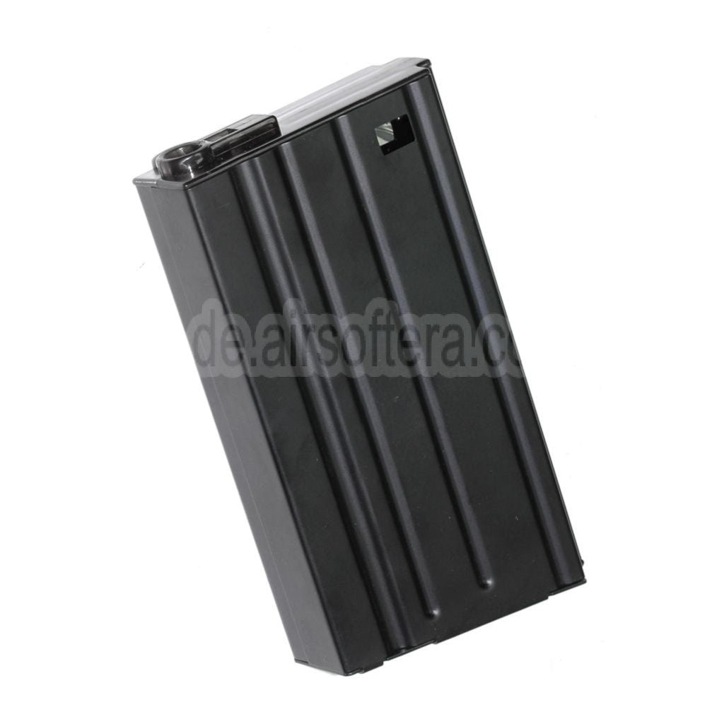 Battleaxe 150rd Mid-Cap Magazin Geeignet für JG Golden Eagle CYMA A&K G&P Tokyo Marui SR25 Serie AEG Gewehre Airsoft Schwarz