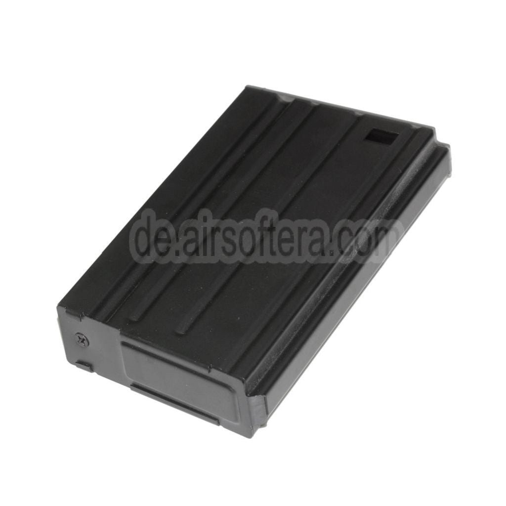 Battleaxe 150rd Mid-Cap Magazin Geeignet für JG Golden Eagle CYMA A&K G&P Tokyo Marui SR25 Serie AEG Gewehre Airsoft Schwarz