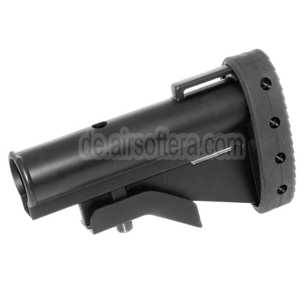 Mad Dog Klassiker Car-15 Schaft mit Extender Rückstoßpolster und Kabelbinder Schwarz
