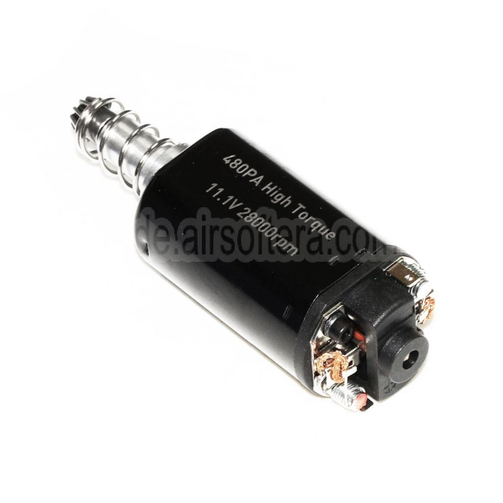 SOLINK Super Hohes Drehmoment Motor (Lange Achse) 11.1V 28000RPM Geeignet für M4 M16 MP5 G3 P90 Serie V2 Getriebe AEG Gewehre Airsoft