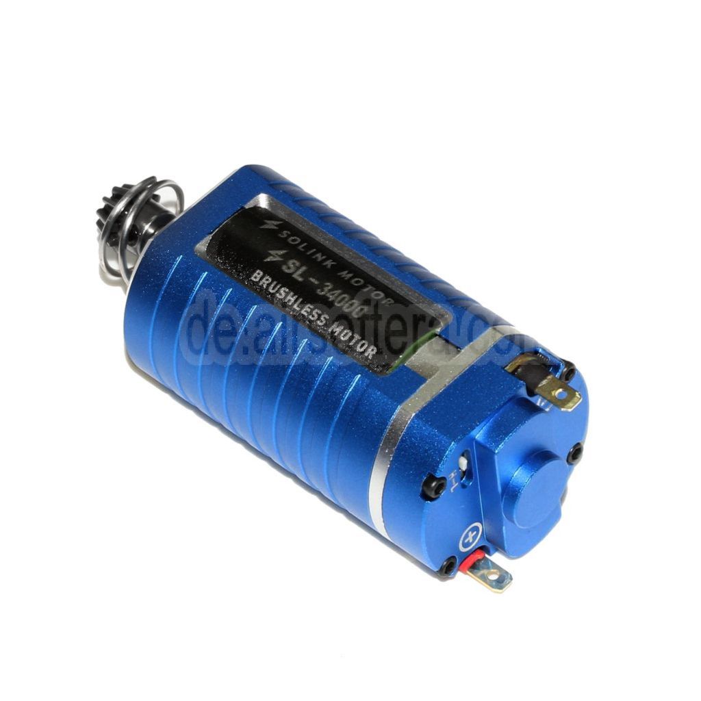 SOLINK SX-1 Advanced Bürstenlos Super Hohe Geschwindigkeit Motor (Kurze Achse) 11.1V 34000RPM Geeignet für G36 AK47 AK74 AUG Thompson Serie V3 Getriebe AEG Gewehre Airsoft