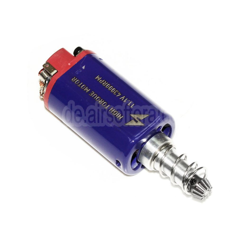 SOLINK Super Hohe Geschwindigkeit Motor (Lange Achse) 11.1V 43000RPM Geeignet für M4 M16 MP5 G3 P90 Serie V2 Getriebe AEG Gewehre Airsoft