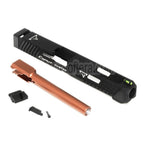 APS EMG TTI CNC Combat Master Laufschlitten Set Geeignet für Elite Force VFC G17 Gen5 GBB Pistolen Airsoft