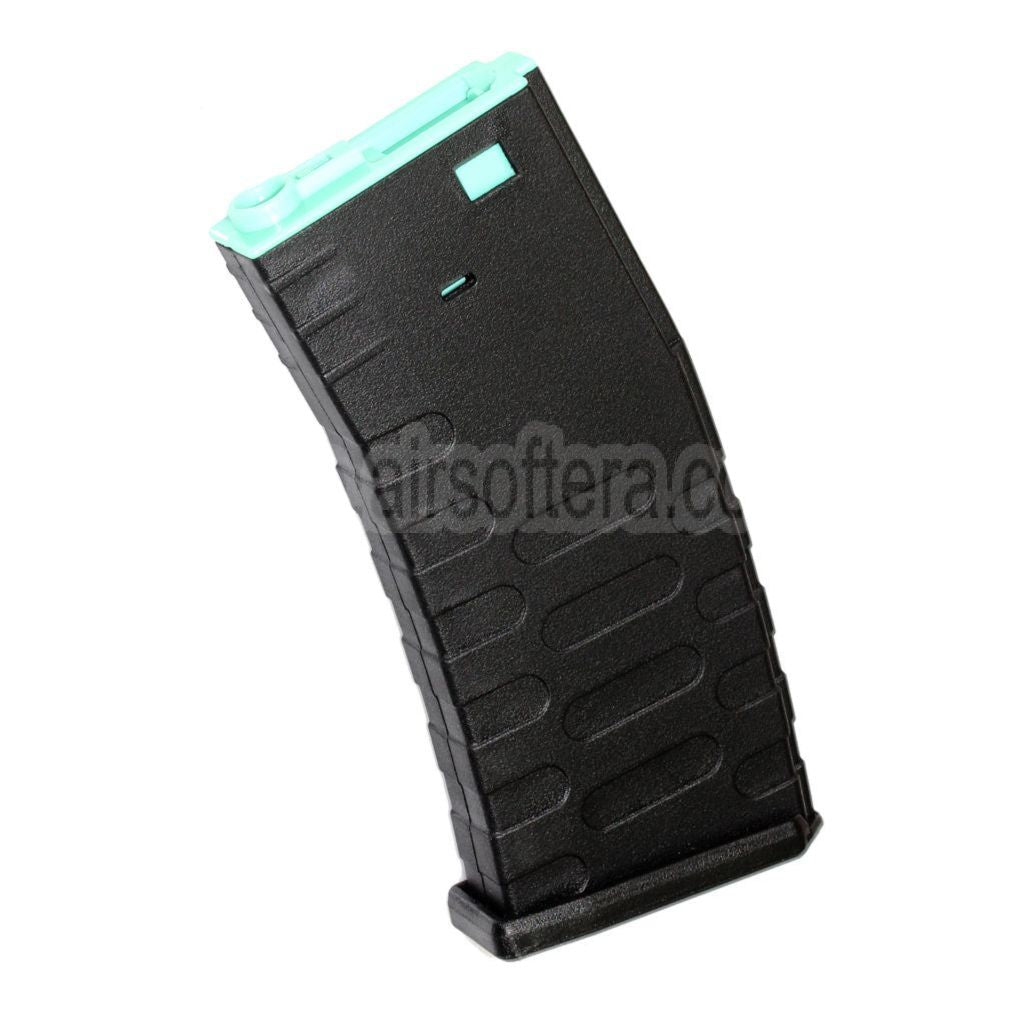 APS 300rd Polymer Hi-Cap Magazin Farbiger Kern Geeignet für M4 M16 Serie AEG Gewehre Airsoft