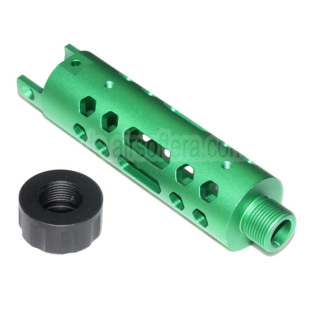 5KU CNC Aluminium Äußerer Lauf Typ-A Geeignet für ACTION ARMY AAP-01 GBB Pistolen Airsoft