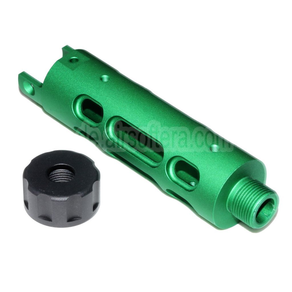 5KU CNC Aluminium Äußerer Lauf Typ-B Geeignet für ACTION ARMY AAP-01 GBB Pistolen Airsoft