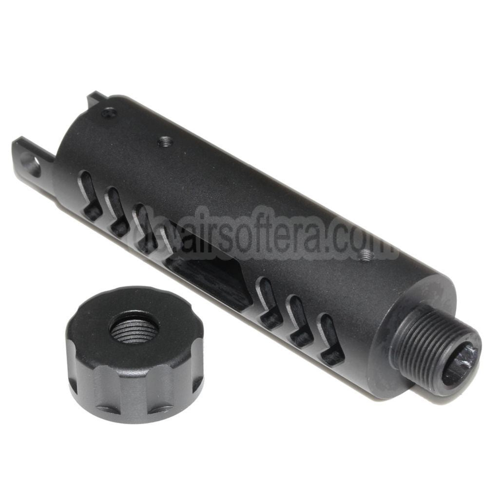 5KU CNC Aluminium Äußerer Lauf Typ-C Geeignet für ACTION ARMY AAP-01 GBB Pistolen Airsoft