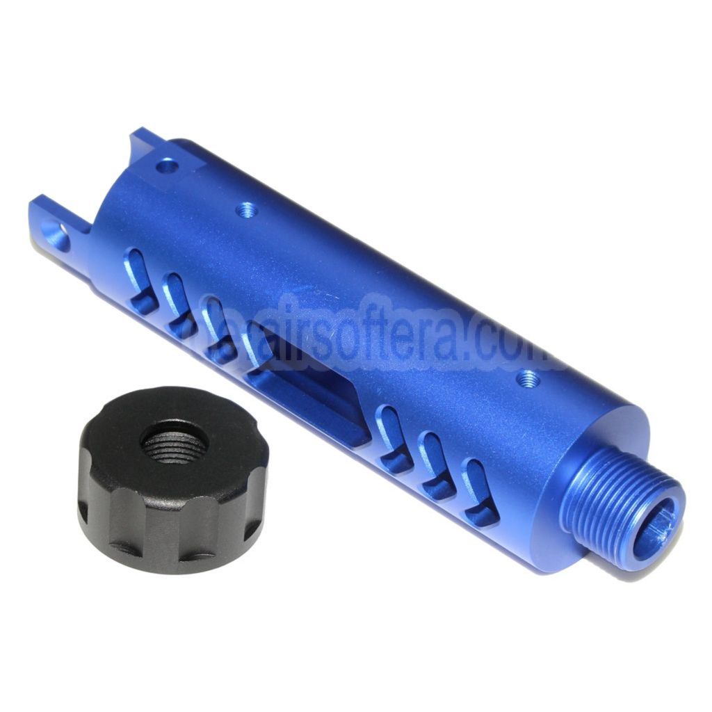 5KU CNC Aluminium Äußerer Lauf Typ-C Geeignet für ACTION ARMY AAP-01 GBB Pistolen Airsoft