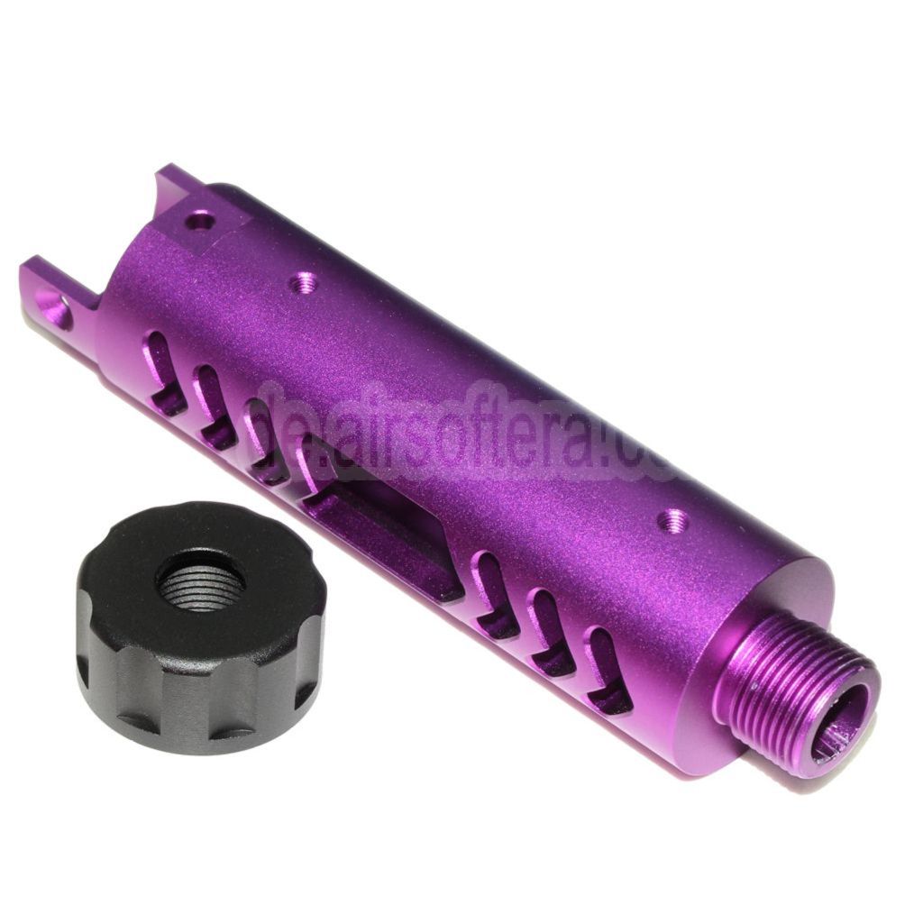 5KU CNC Aluminium Äußerer Lauf Typ-C Geeignet für ACTION ARMY AAP-01 GBB Pistolen Airsoft