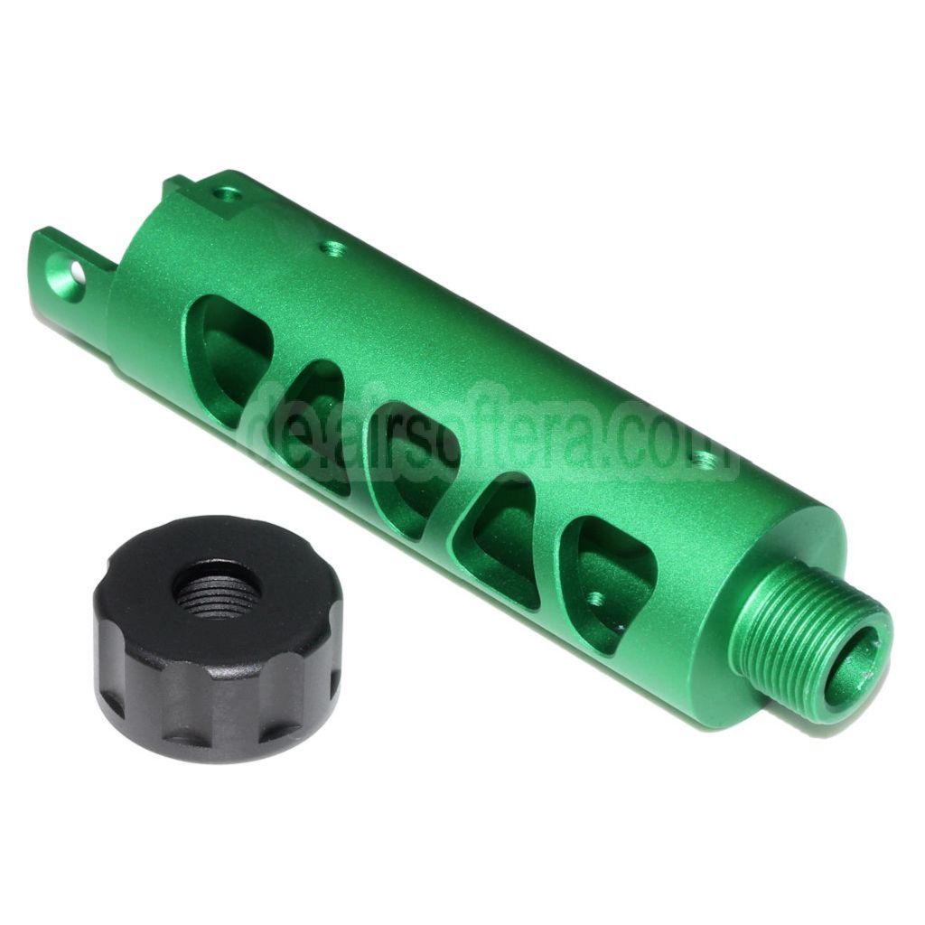 5KU CNC Aluminium Äußerer Lauf Typ-D Geeignet für ACTION ARMY AAP-01 GBB Pistolen Airsoft
