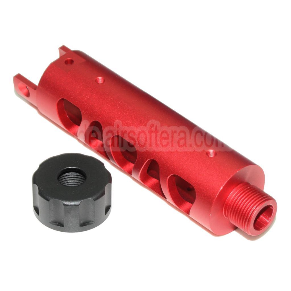 5KU CNC Aluminium Äußerer Lauf Typ-D Geeignet für ACTION ARMY AAP-01 GBB Pistolen Airsoft