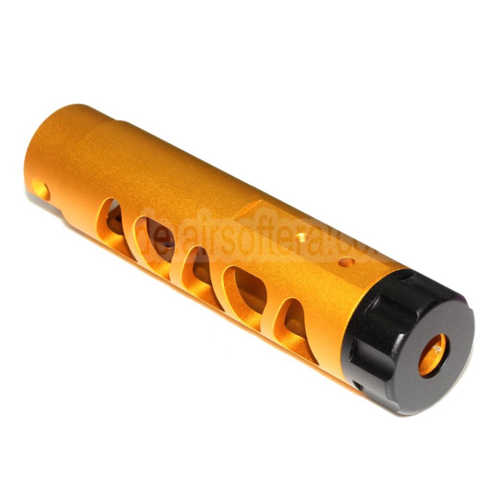 5KU CNC Aluminium Äußerer Lauf Typ-D Geeignet für ACTION ARMY AAP-01 GBB Pistolen Airsoft